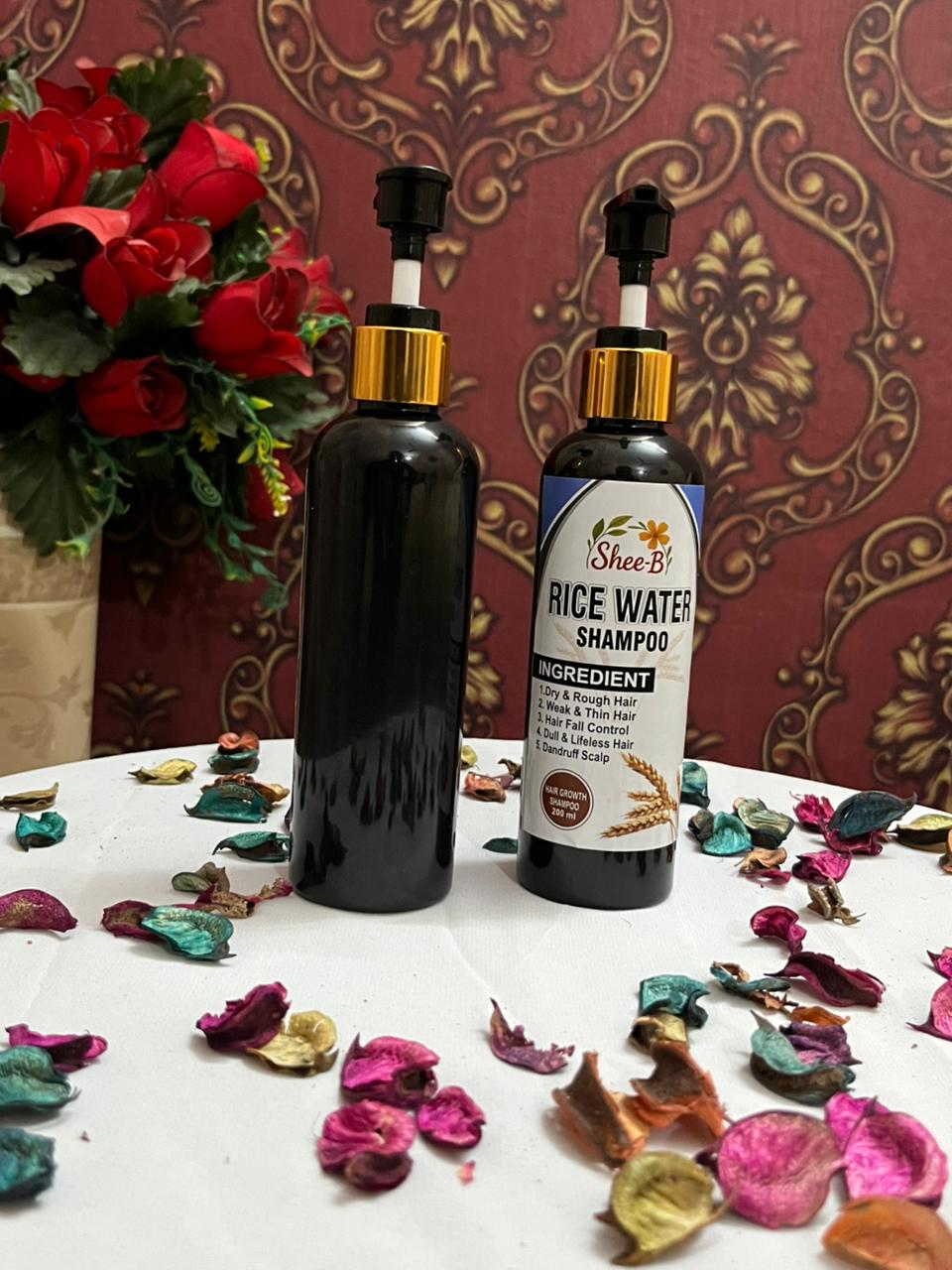 Rice Shampoo 200ml - Image 3